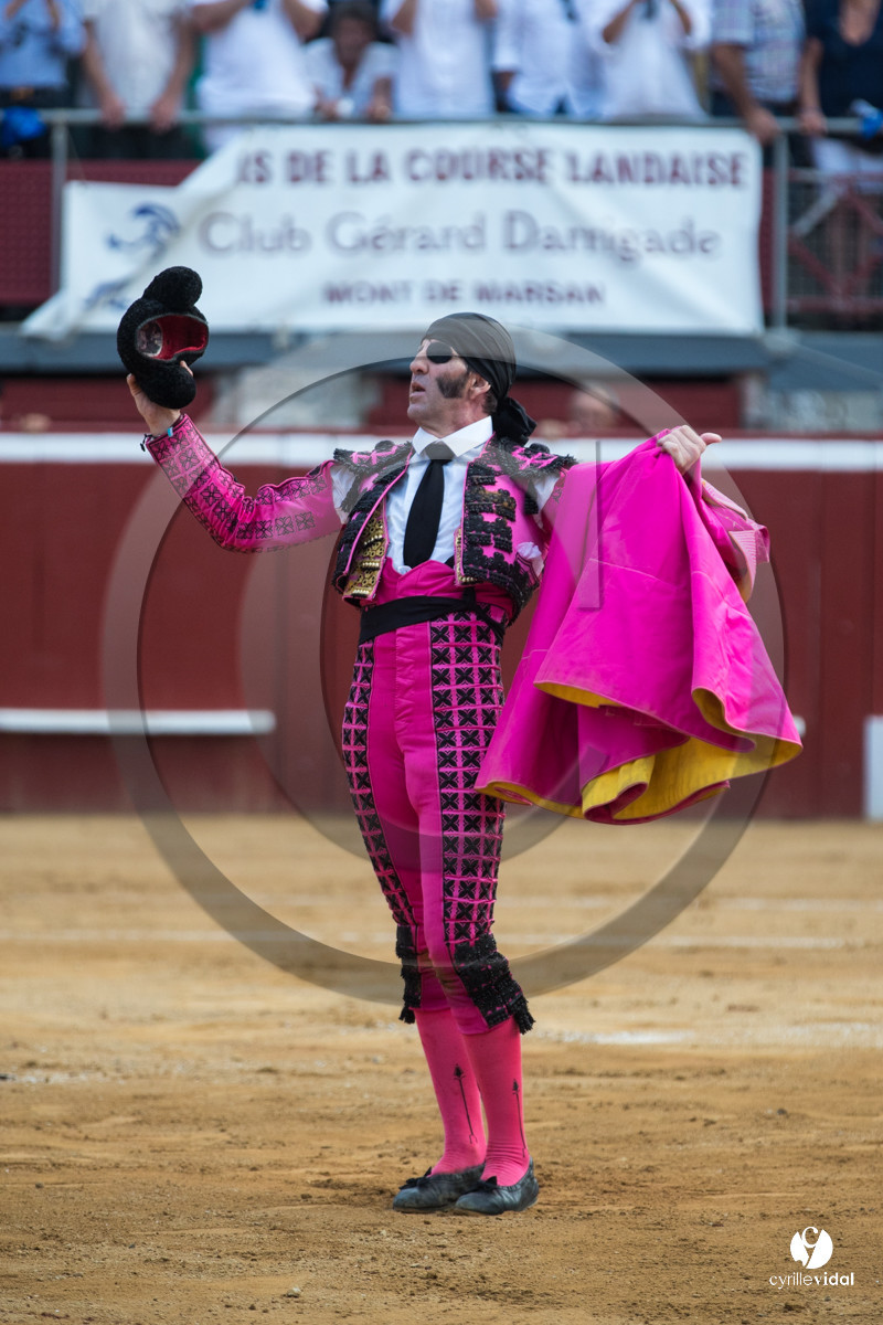 Mont-de-Marsan corrida de Jandilla pour Padilla - Talavante - Roca Rey