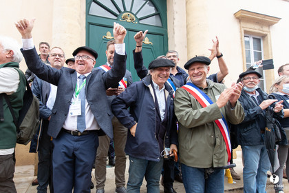 Manifestation chasses traditionnelles à Mont-de-Marsan