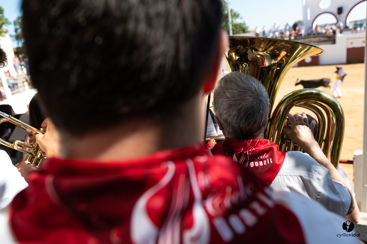 Saint-Cricq Chalosse course landaise de promotion Ganadéria Deyris Cuadrilla Jérémy Lafitte