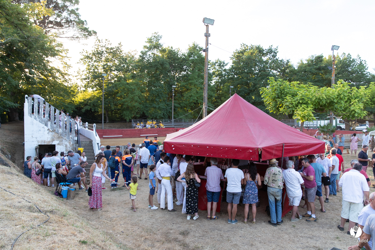 Course landaise à Panjas