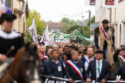 Manifestation chasses traditionnelles à Mont-de-Marsan
