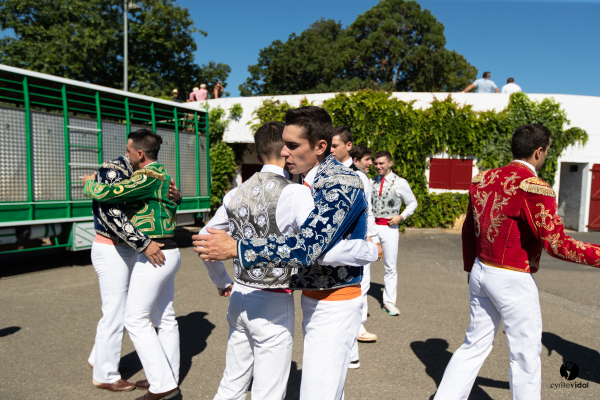 Saint-Cricq Chalosse course landaise de promotion Ganadéria Deyris Cuadrilla Jérémy Lafitte