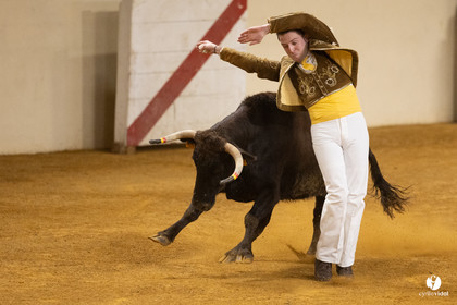 Horsarrieu course landaise du boléro d'Argent