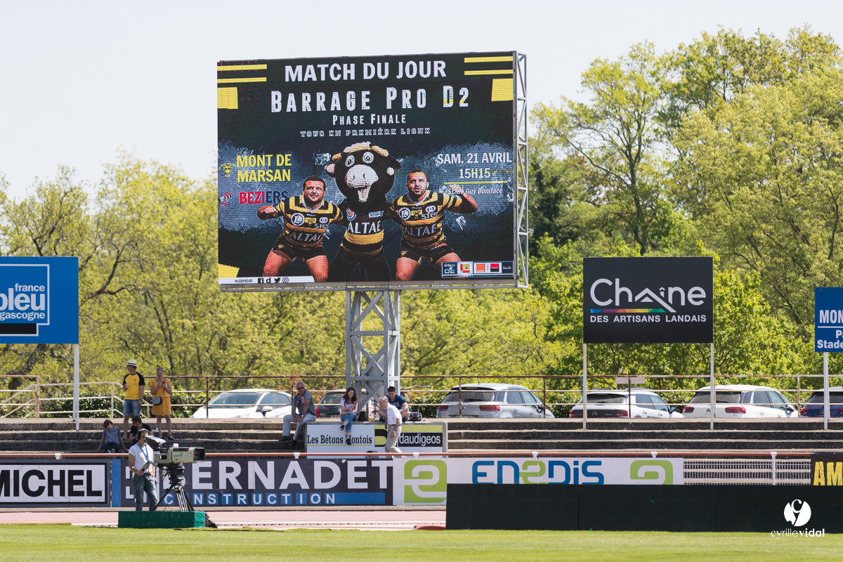 Stade Montois Rugby - AS Béziers