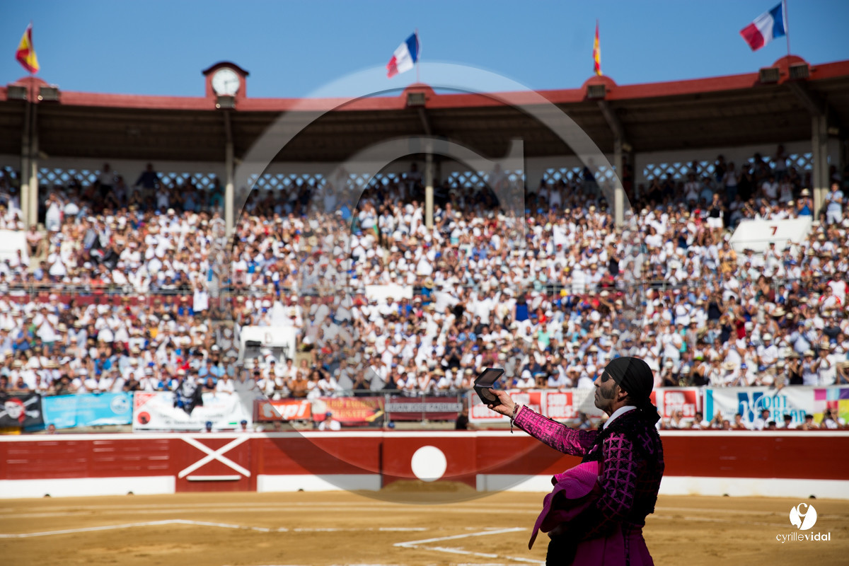 Mont-de-Marsan corrida de Jandilla pour Padilla - Talavante - Roca Rey
