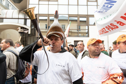 Manifestation chasses traditionnelles à Mont-de-Marsan