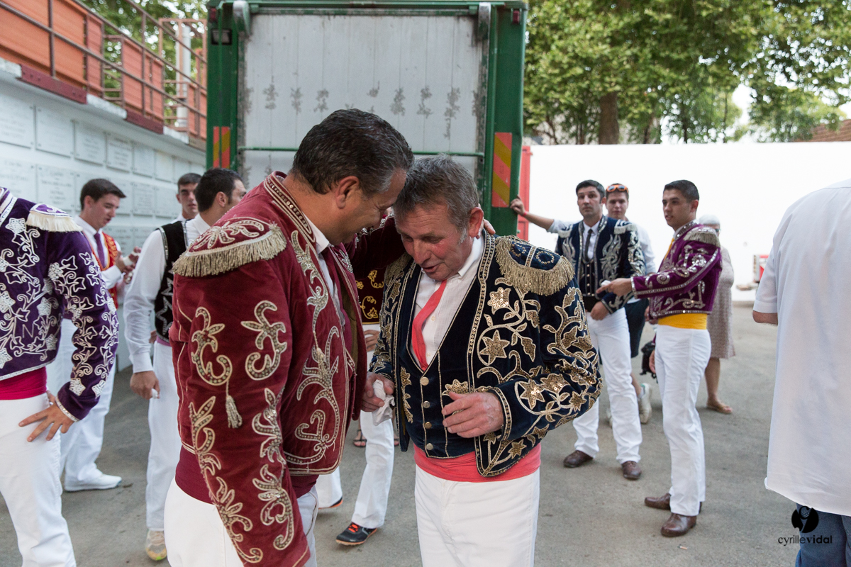 Aire sur l'Adour course landaise génération Aturine