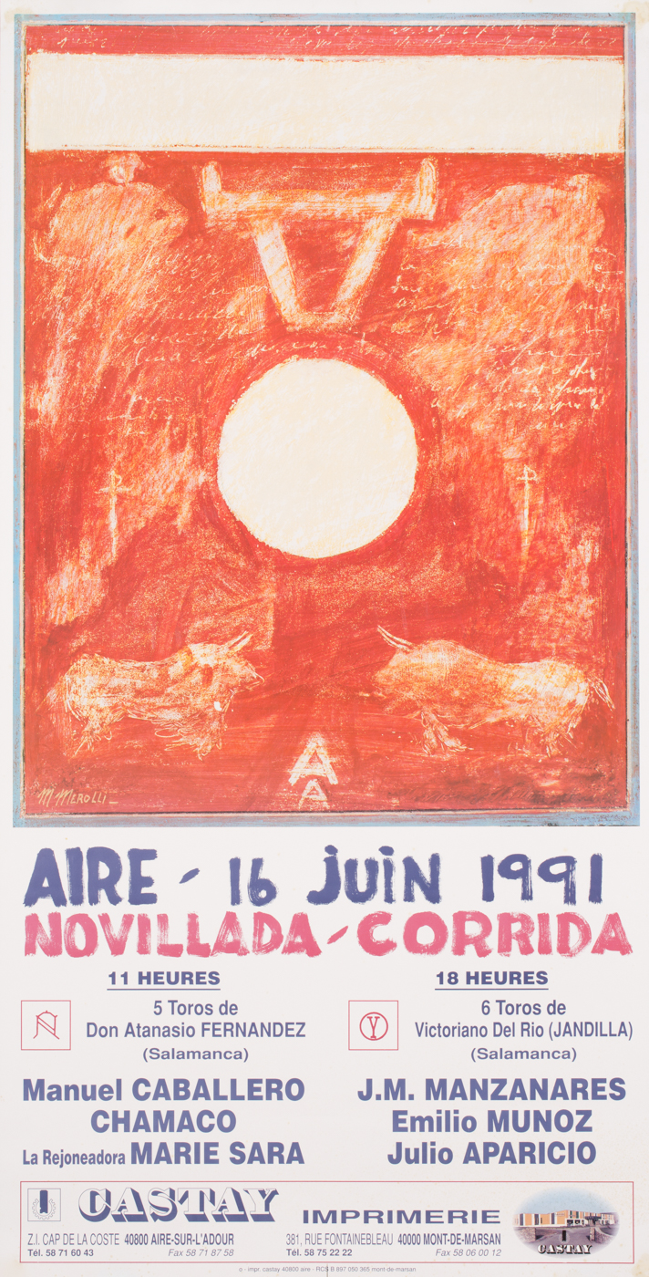 Affiches taurines Aire sur l'Adour