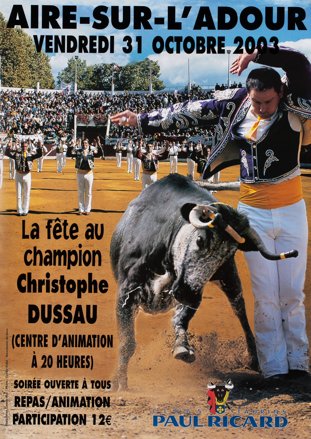 Affiches taurines Aire sur l'Adour
