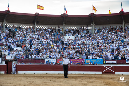 Mont-de-Marsan corrida de Dolores Aguirre pour Octavio Chacon - Pepe Moral - Juan Léal