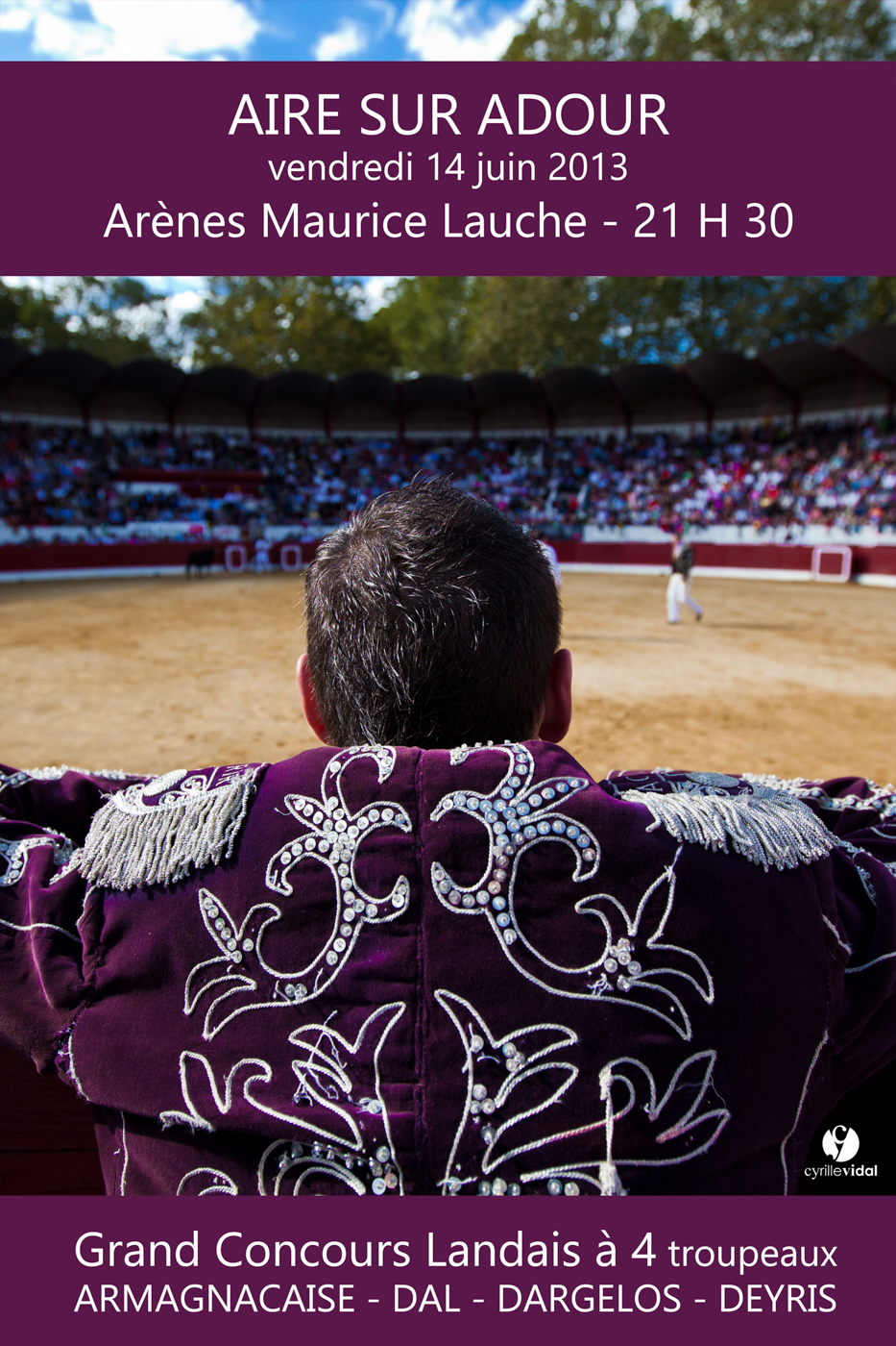 Affiches taurines Aire sur l'Adour