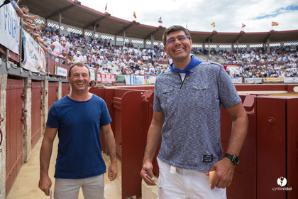 Mont-de-Marsan corrida de Dolores Aguirre pour Octavio Chacon - Pepe Moral - Juan Léal