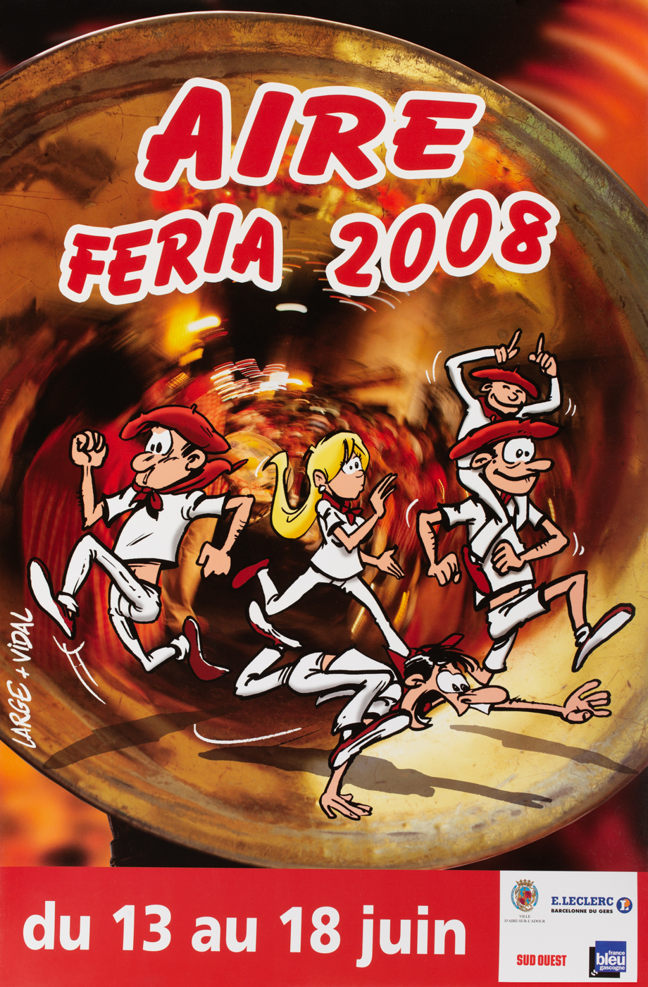 Affiches taurines Aire sur l'Adour