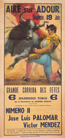 Affiches taurines Aire sur l'Adour