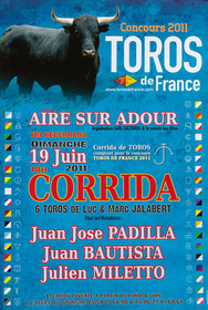 Affiches taurines Aire sur l'Adour