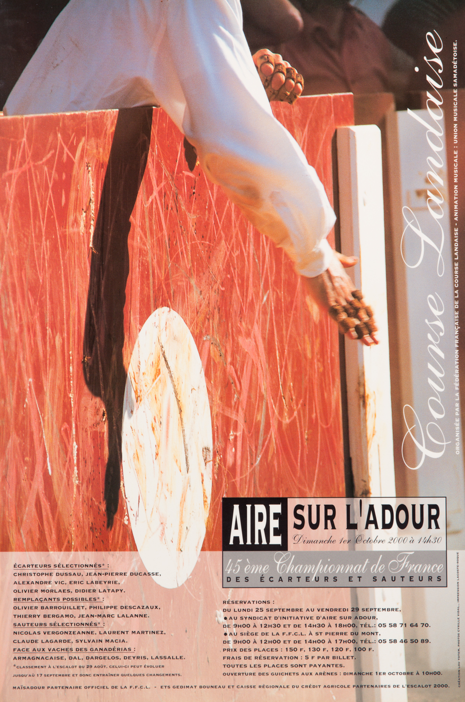 Affiches taurines Aire sur l'Adour