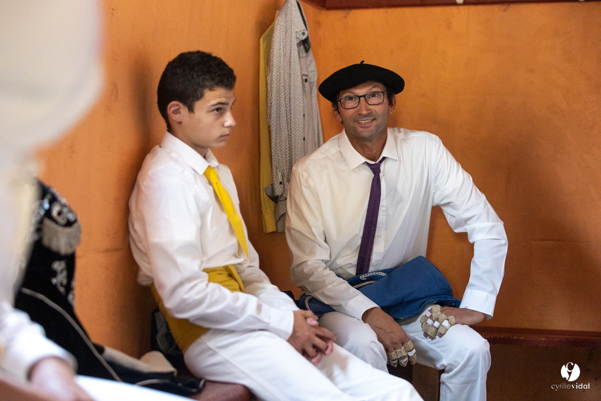 Course landaise à Panjas