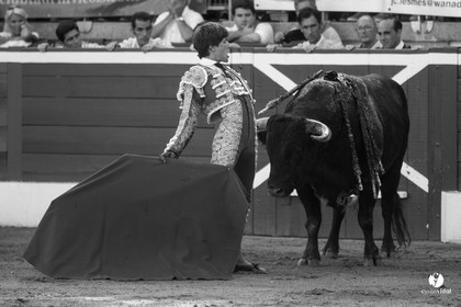 Mont-de-Marsan corrida de Dolores Aguirre pour Octavio Chacon - Pepe Moral - Juan Léal