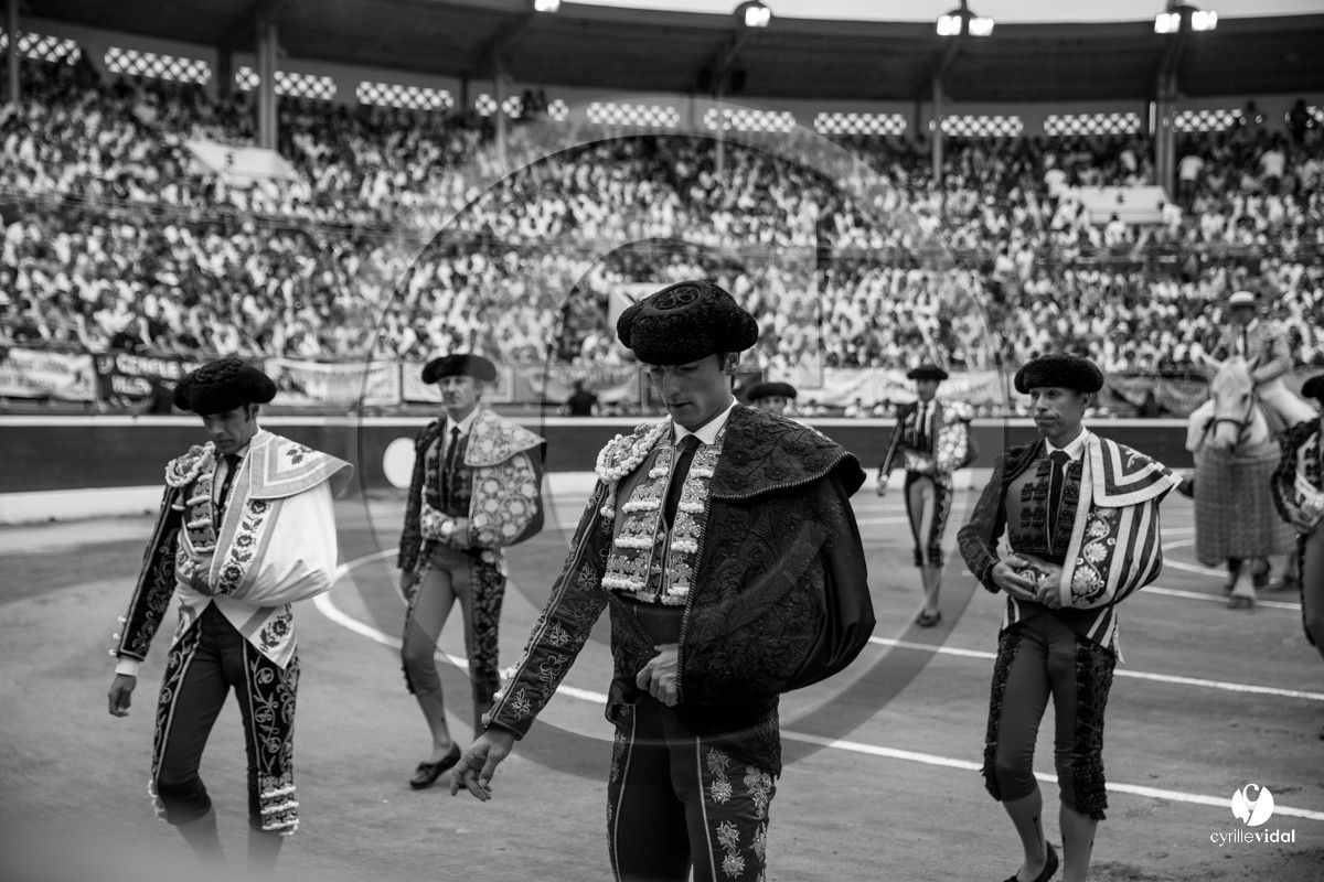 Mont-de-Marsan corrida de la Quinta pour Juan Bautista - Emilio de Justo - Thomas DUFAU