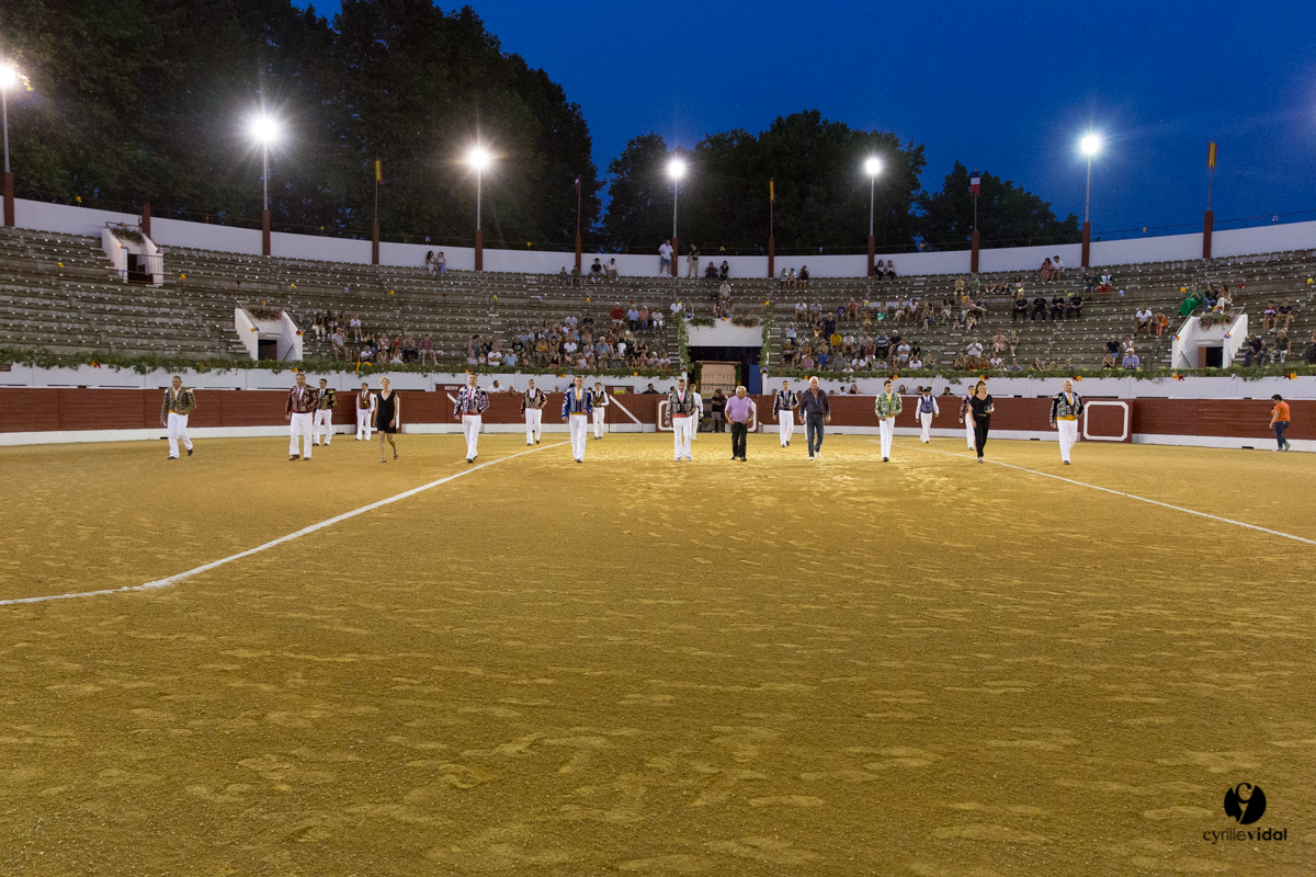 Aire sur l'Adour course landaise génération Aturine