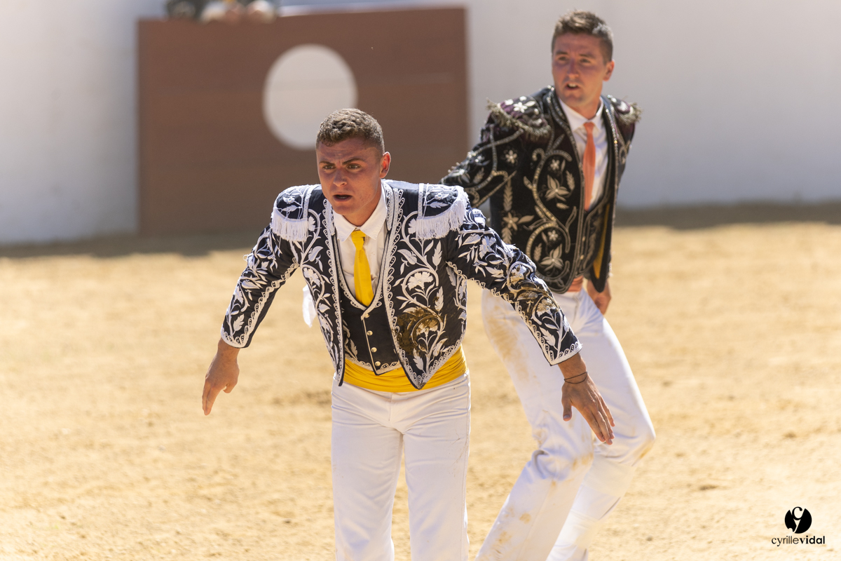 Saint-Cricq Chalosse course landaise de promotion Ganadéria Deyris Cuadrilla Jérémy Lafitte