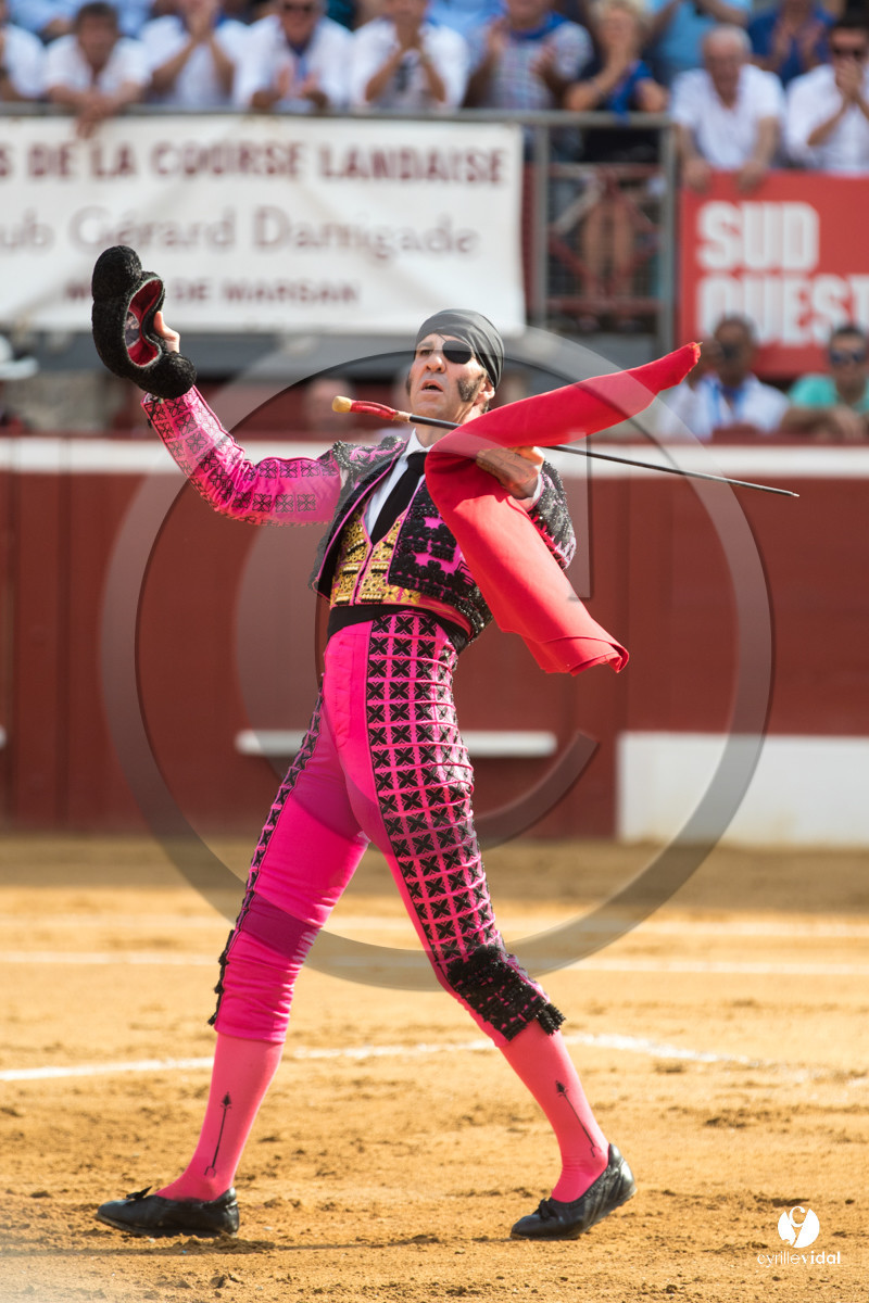 Mont-de-Marsan corrida de Jandilla pour Padilla - Talavante - Roca Rey