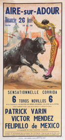 Affiches taurines Aire sur l'Adour
