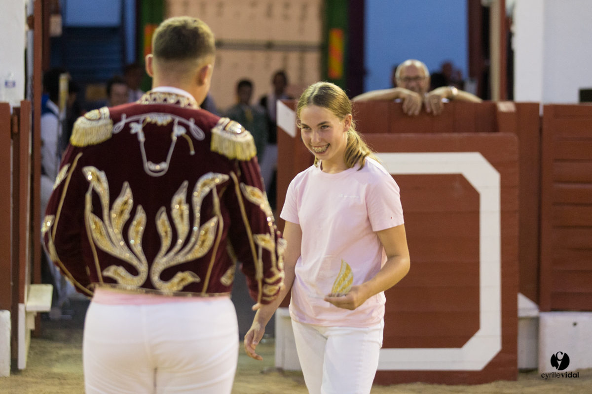 Aire sur l'Adour course landaise génération Aturine