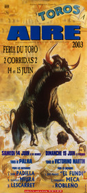 Affiches taurines Aire sur l'Adour