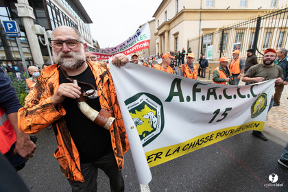 Manifestation chasses traditionnelles à Mont-de-Marsan