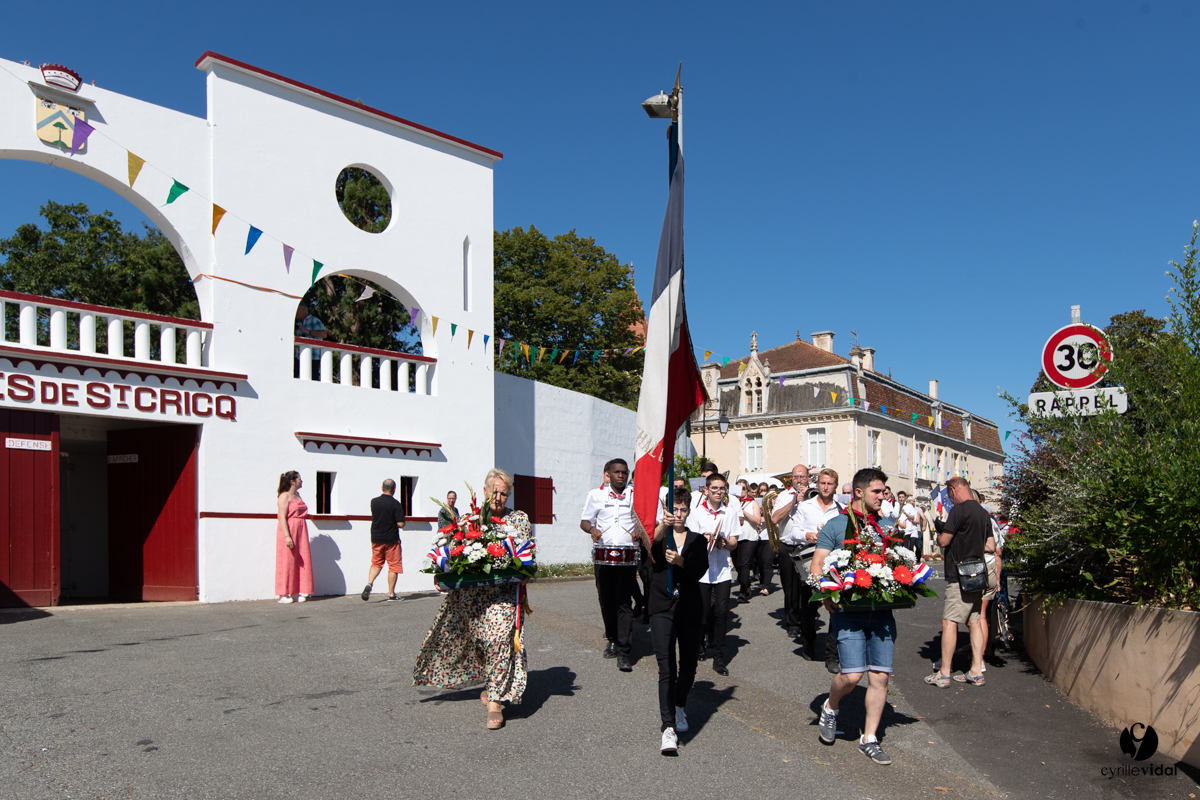 Saint-Cricq Chalosse course landaise de promotion Ganadéria Deyris Cuadrilla Jérémy Lafitte