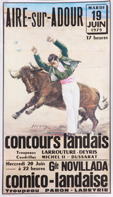 Affiches taurines Aire sur l'Adour