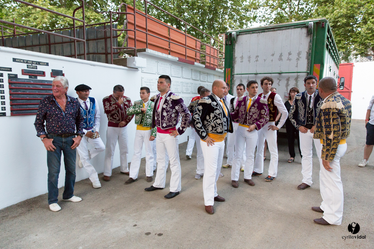 Aire sur l'Adour course landaise génération Aturine