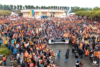 Manifestation chasses traditionnelles à Mont-de-Marsan