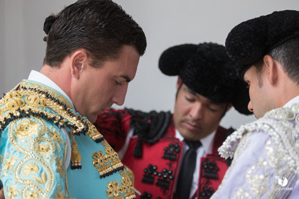 Mont-de-Marsan corrida de Dolores Aguirre pour Octavio Chacon - Pepe Moral - Juan Léal