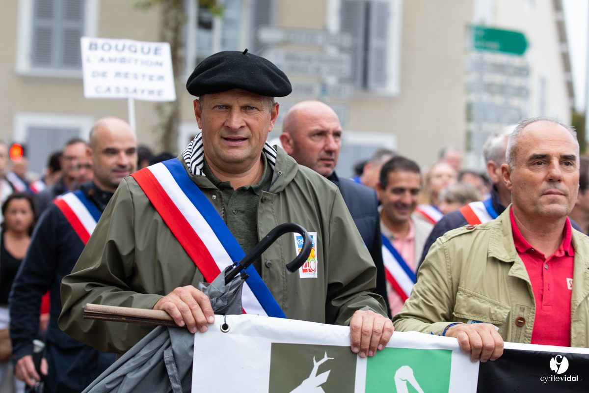 Manifestation chasses traditionnelles à Mont-de-Marsan