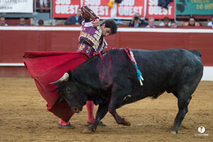 Mont-de-Marsan corrida de la Quinta pour Juan Bautista - Emilio de Justo - Thomas DUFAU