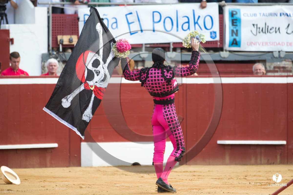 Mont-de-Marsan corrida de Jandilla pour Padilla - Talavante - Roca Rey