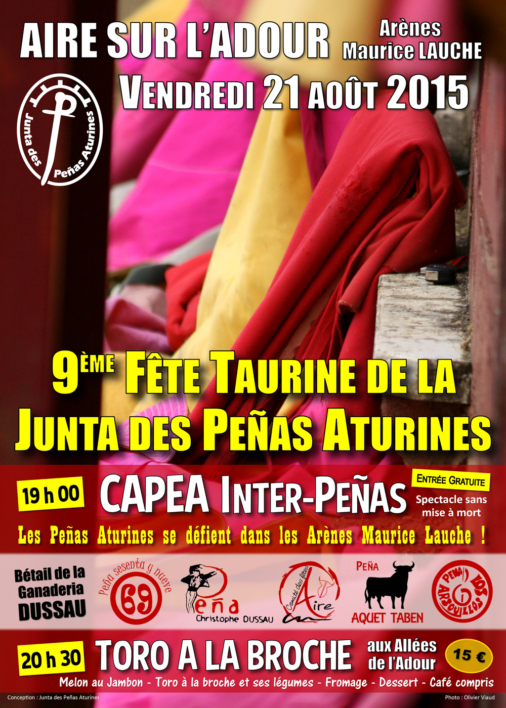 Affiches taurines Aire sur l'Adour