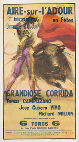 Affiches taurines Aire sur l'Adour