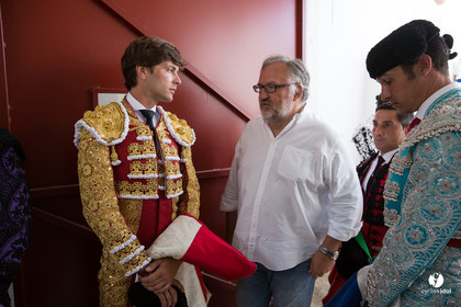 Mont-de-Marsan corrida de Dolores Aguirre pour Octavio Chacon - Pepe Moral - Juan Léal