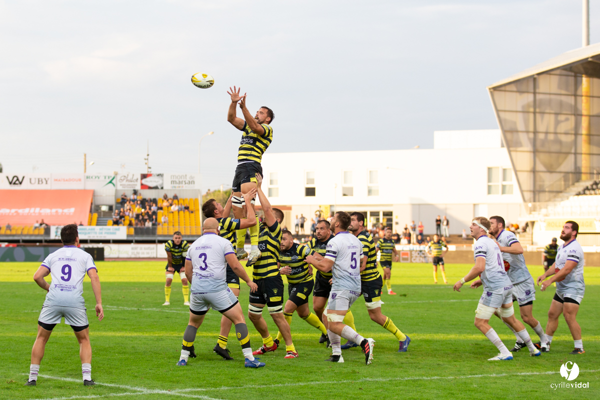 Stade Montois Rugby - Bourg en Bresse
