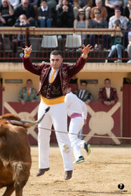 Course landaise Le Houga Ganadéria Dussau Cuadrilla Alexandre Brethes