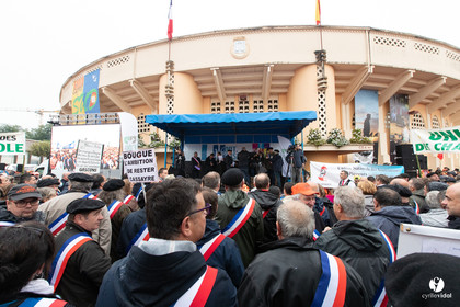 Manifestation chasses traditionnelles à Mont-de-Marsan