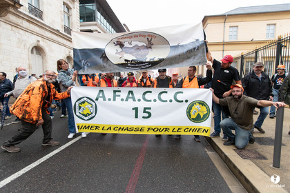 Manifestation chasses traditionnelles à Mont-de-Marsan