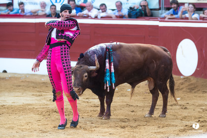 Mont-de-Marsan corrida de Jandilla pour Padilla - Talavante - Roca Rey