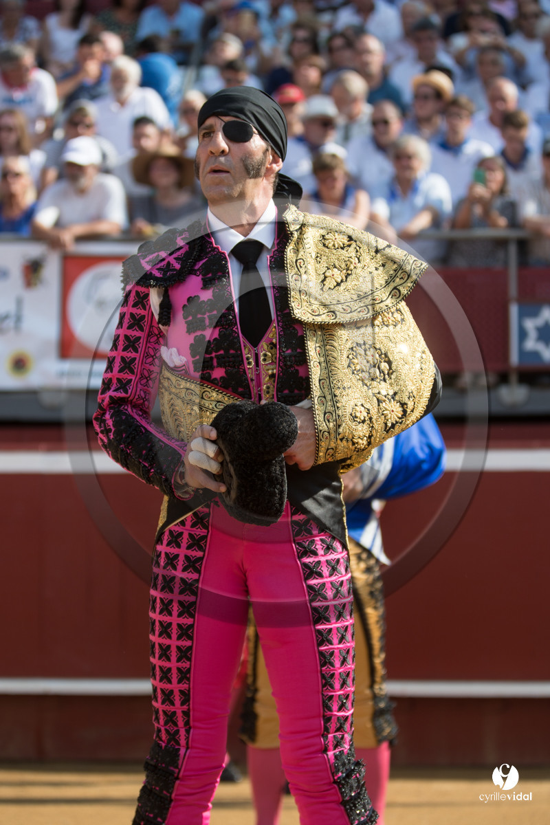 Mont-de-Marsan corrida de Jandilla pour Padilla - Talavante - Roca Rey