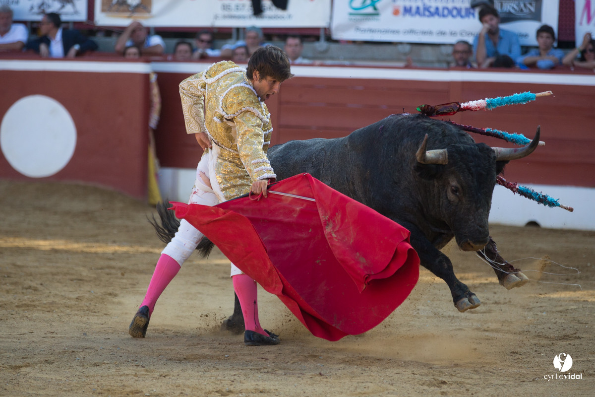 Mont-de-Marsan corrida d'Adolfo Martin