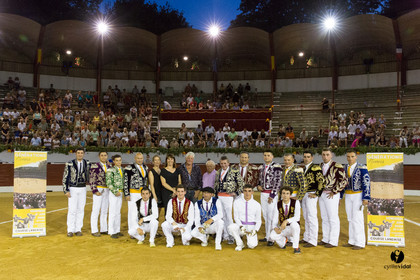 Aire sur l'Adour course landaise génération Aturine