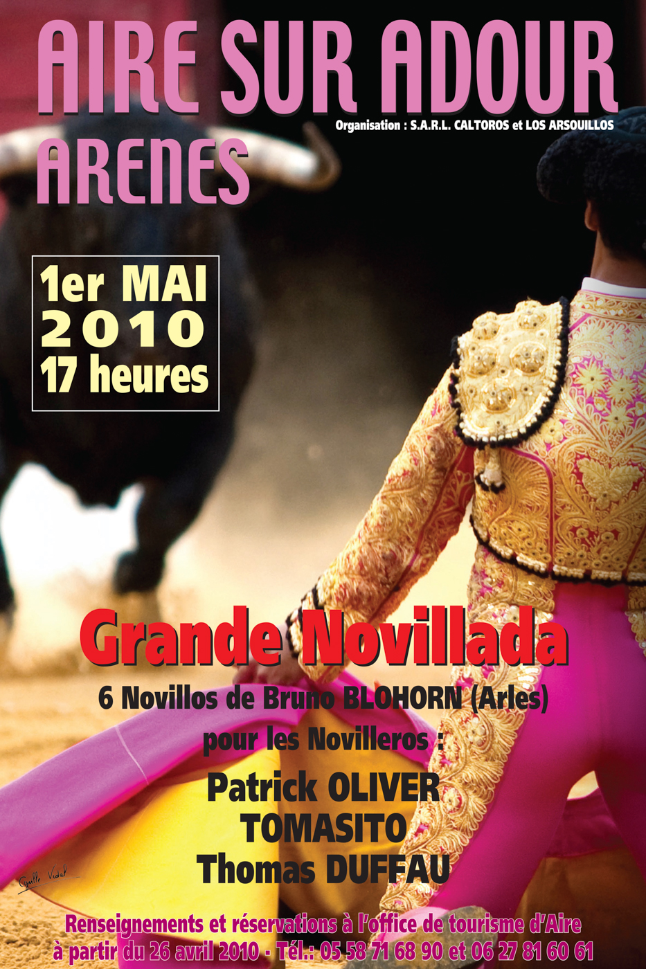 Affiches taurines Aire sur l'Adour